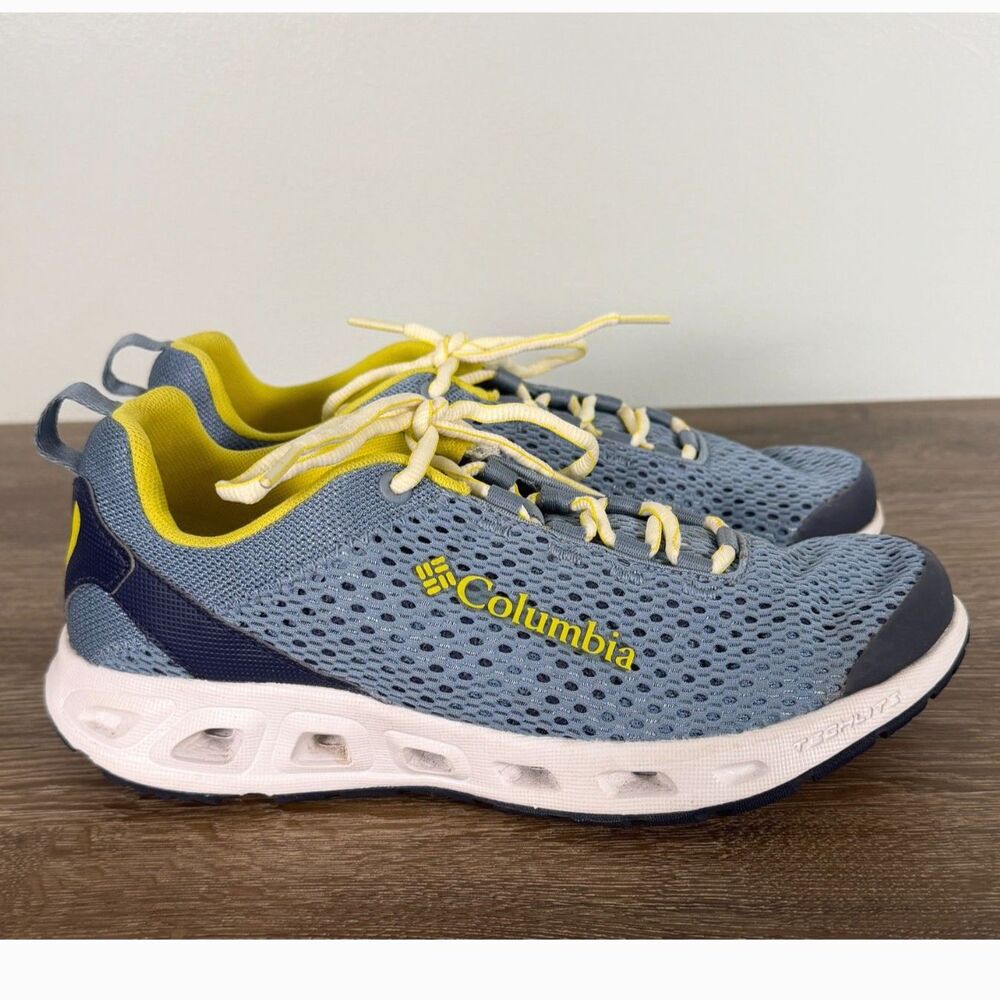 Columbia Havasu Falls Techlite Sneakers Blue Yellow Women’s Size 8